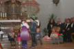 Die Kinder aus dem Kindergarten Killer führen das Märchen "Sterntaler" der Gebr. Grimm auf