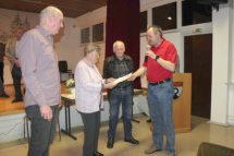 Ehrung für langjährige Mitglieder des Albvereins