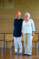 Gabi Schuler und Eva Hettich wurden für 50 Jahre Singen geehrt