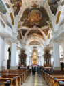 Die wunderschöne, barocke Klosterkirche hatte eine hervorragende Akustik