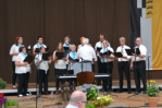 Der gemischte Chor Starzeln unter Wilhelm Schuler "Wach auf meins Herzens Schöne"