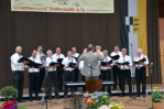 Der MGV Harmonie Killer mit 13 Sängern unter Johannes Schellinger
