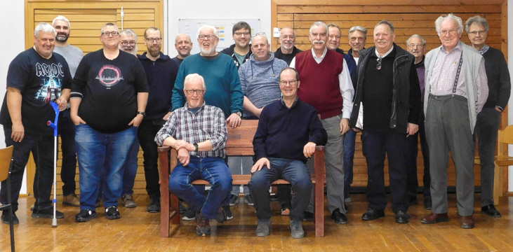 Der ganze Chor in groß