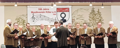 Der MGV Harmonie feiert mit dem Musikverein