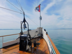Aussicht über den Bug auf den Bodensee