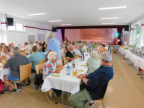 Viele Gäste feierten mit Hans Ludwig seinen Geburtstag