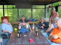 Gorny Christoph, Ahlfänger Anton, Gosolitsch Hans, Schuler  Karl-Heinz, Kroschwitz Peters Rücken und Simmendinger Georg