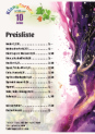 Die Preisliste auch im Design der Veranstaltung