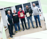 Nachtrags-Ehrung für Christoph Gorny (20 Jahre) und Schöller Tobias (30 Jahre) Mitgliedschaft