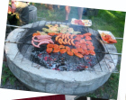 Es gibt Halssteak, Putenschnitzel, Rote und Bratwürstel