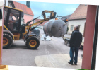 Jetzt hängt das Monstrum am Haken